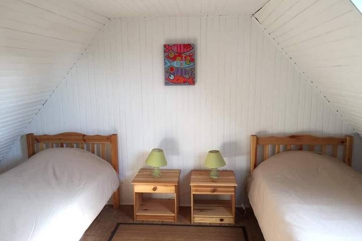100 m Plage du Portzic Morgat Maison 4 Personnes 2 Chambres Jardin in Crozon, Iroise