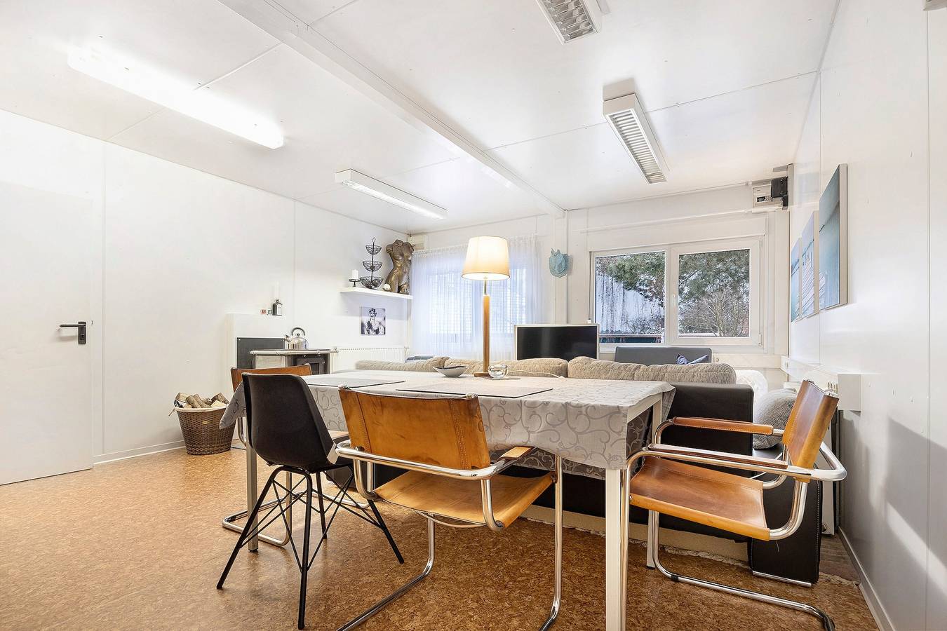 Ferienhaus 'Wohncontainer Derdak' mit Privatterrasse, Wlan und Klimaanlage in Boizenburg/Elbe, Ludwigslust-Parchim