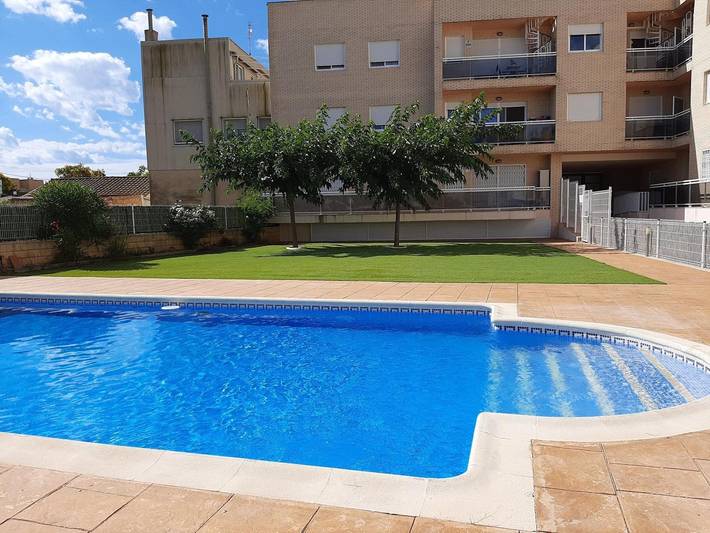 Apartamento para 4 personas, con jardín, Se admiten mascotas en Delta del Ebro