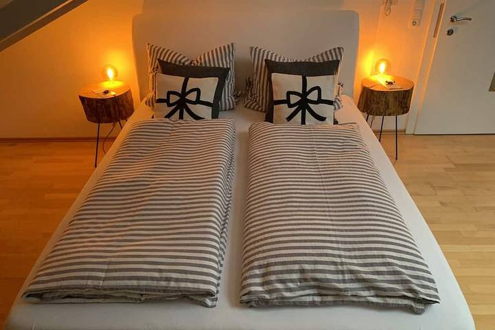 Ferienwohnung für 4 Personen, mit Garten und Balkon am Simssee - 2