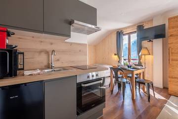 Gîte pour 4 personnes, avec balcon à La Giettaz