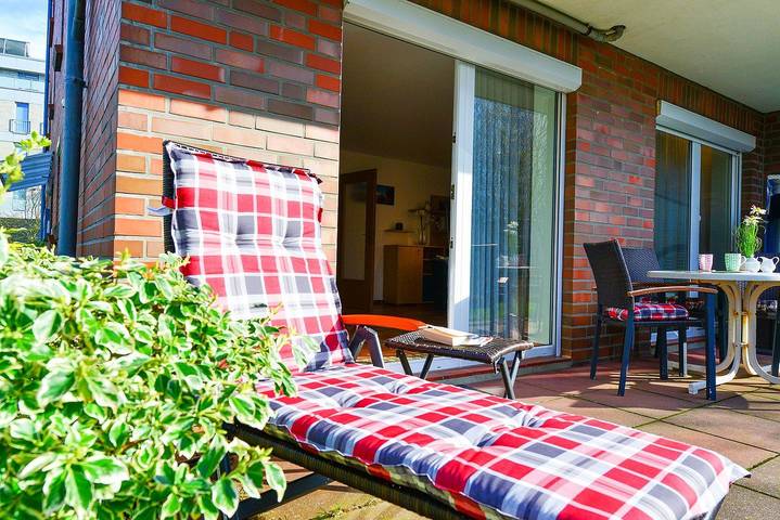 Ferienwohnung für 3 Personen, mit Terrasse in Sahlenburg