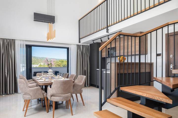 Apartamento de vacaciones para 4 personas, con piscina además de jardín y vistas - 1
