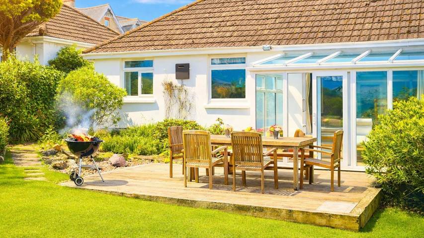 Maison de vacances pour 8 personnes avec jardin in Croyde, Devon
