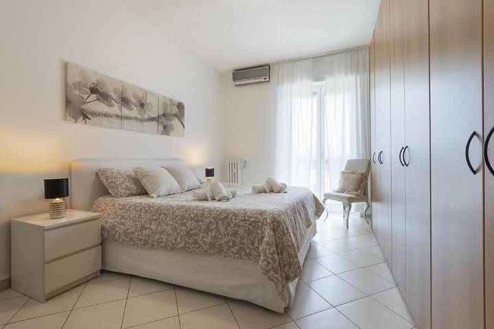 Appartamento per 3 persone, con panorama e balcone a Vimodrone