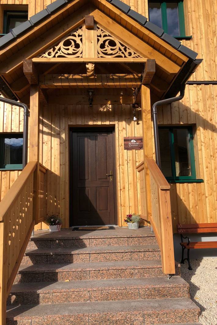 Ferienwohnung für 2 Personen, mit Balkon und Terrasse sowie Garten in Grundlsee