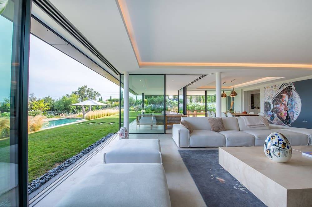 Gulf of Saint Tropez, Villa Elsa, sublime sea view in Grimaud, Mediterranean Coast (France)