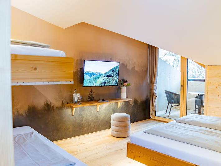 Gîte pour 4 personnes, avec sauna ainsi que jardin et terrasse, animaux acceptés à Balderschwang - 4