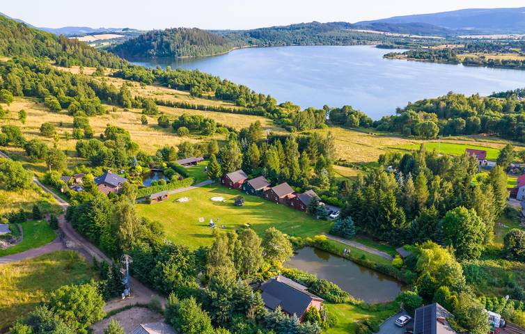 Ferienhaus für 8 Personen, mit Terrasse und Ausblick, mit Haustier in Niederschlesien