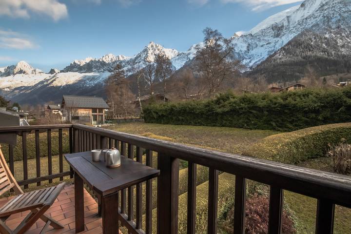 Gîte pour 5 personnes, avec balcon à Les Houches - 2