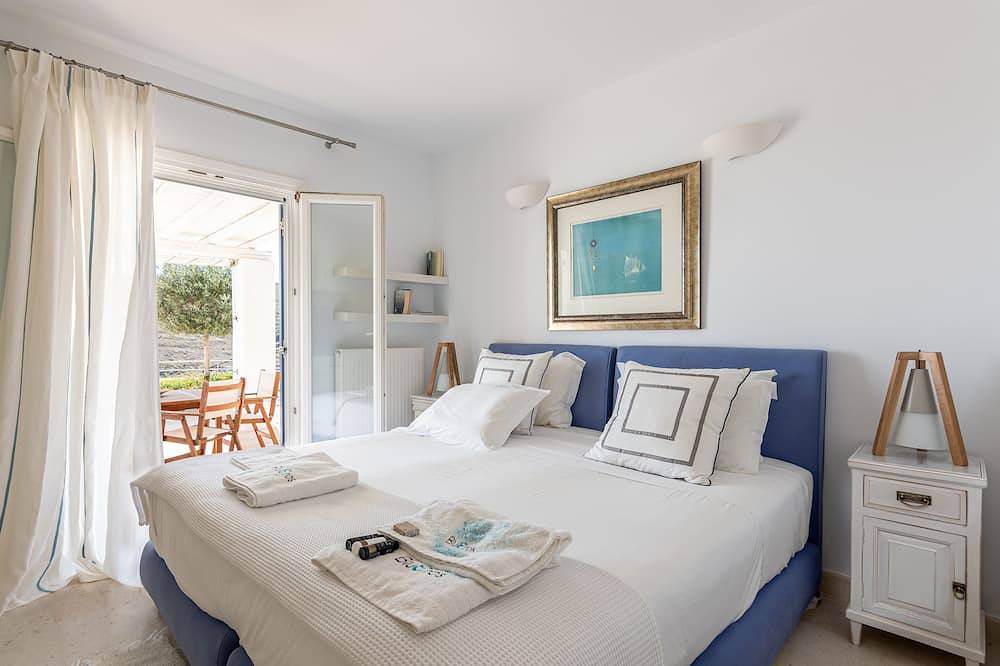 The perfect hideaway in the Greek blue Aegean seas in Poseidonia, Syros