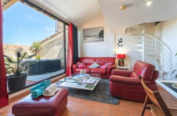 Cottage pour 3 personnes, avec terrasse à Caux