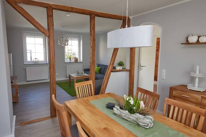 Ferienhaus für 8 Personen, mit Garten