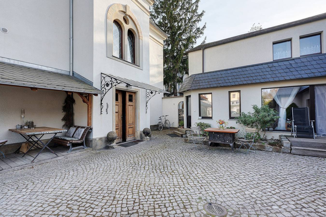 'Klein aber feines Doppelzimmer im' mit gemeinsamer Terrasse, gemeinsamem Garten und Wlan in Blasewitz, Dresden