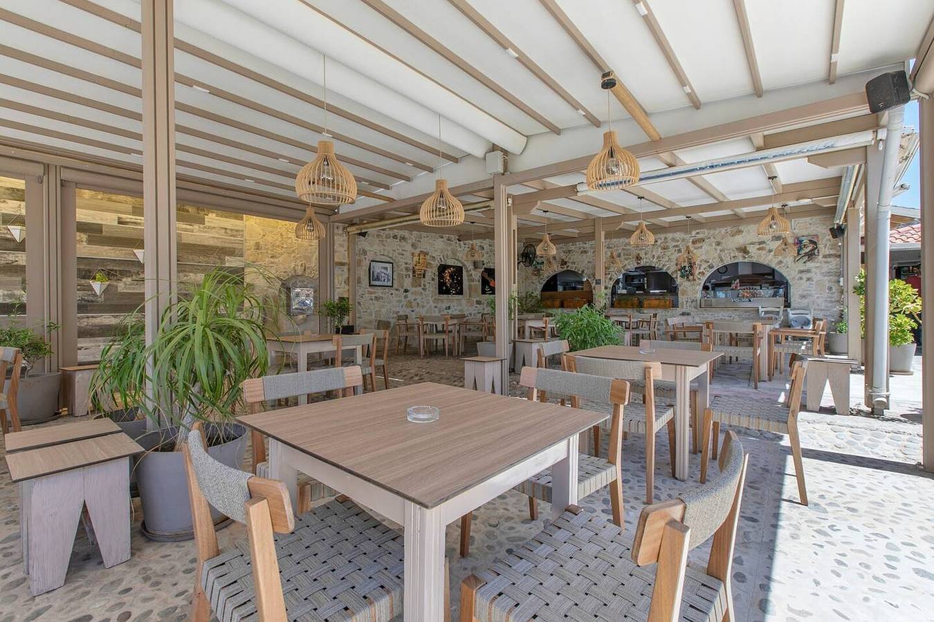 Geheel appartement, Familieappartement aan het strand met zeezicht in Agia Galini, Kreta in Agia Galini, Rethymno en omgeving