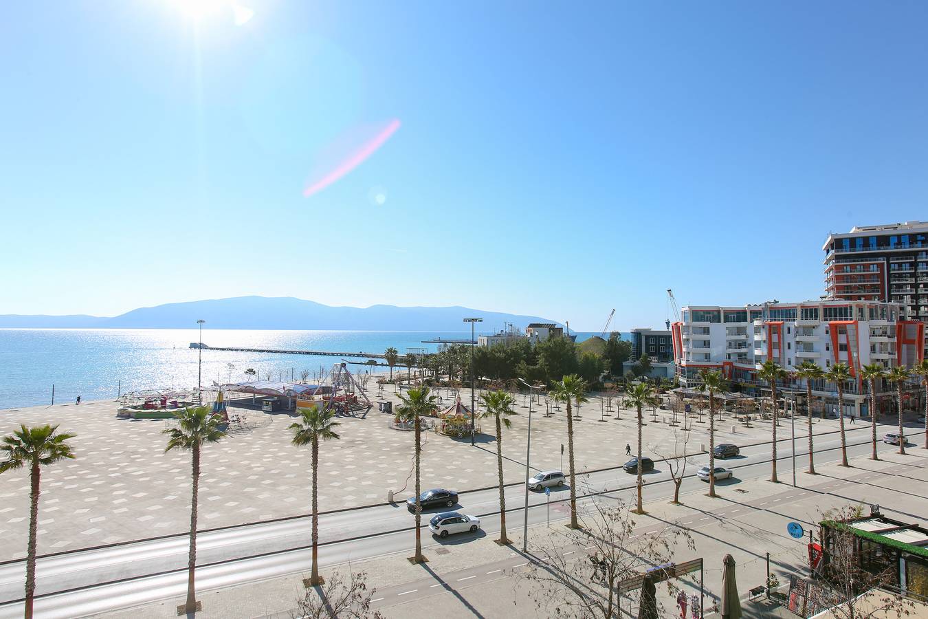 Apartamento entero, Apartamento de vacaciones para 3 personas con vistas al mar in Vlorë (Ciudad), Vlorë