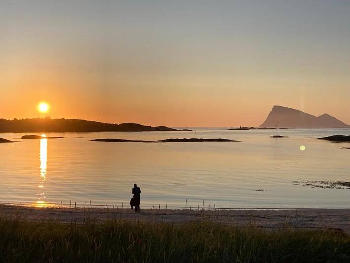 Ferienhaus für 2 Personen, mit Ausblick und Terrasse sowie Garten in Tromsø - 2