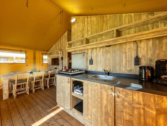 Camping für 6 Personen, mit Pool und Terrasse, kinderfreundlich in Drenthe - 4