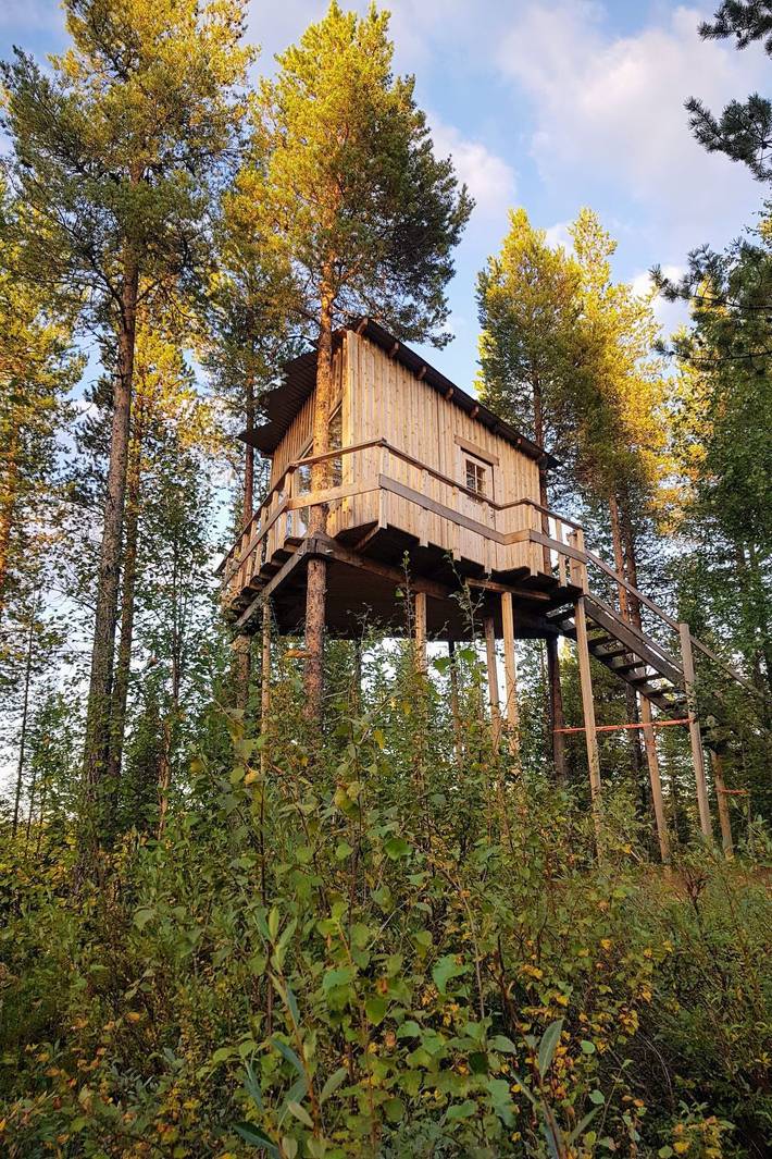 Ganze Wohnung, Aurora Lodge in Lappland (Schweden)