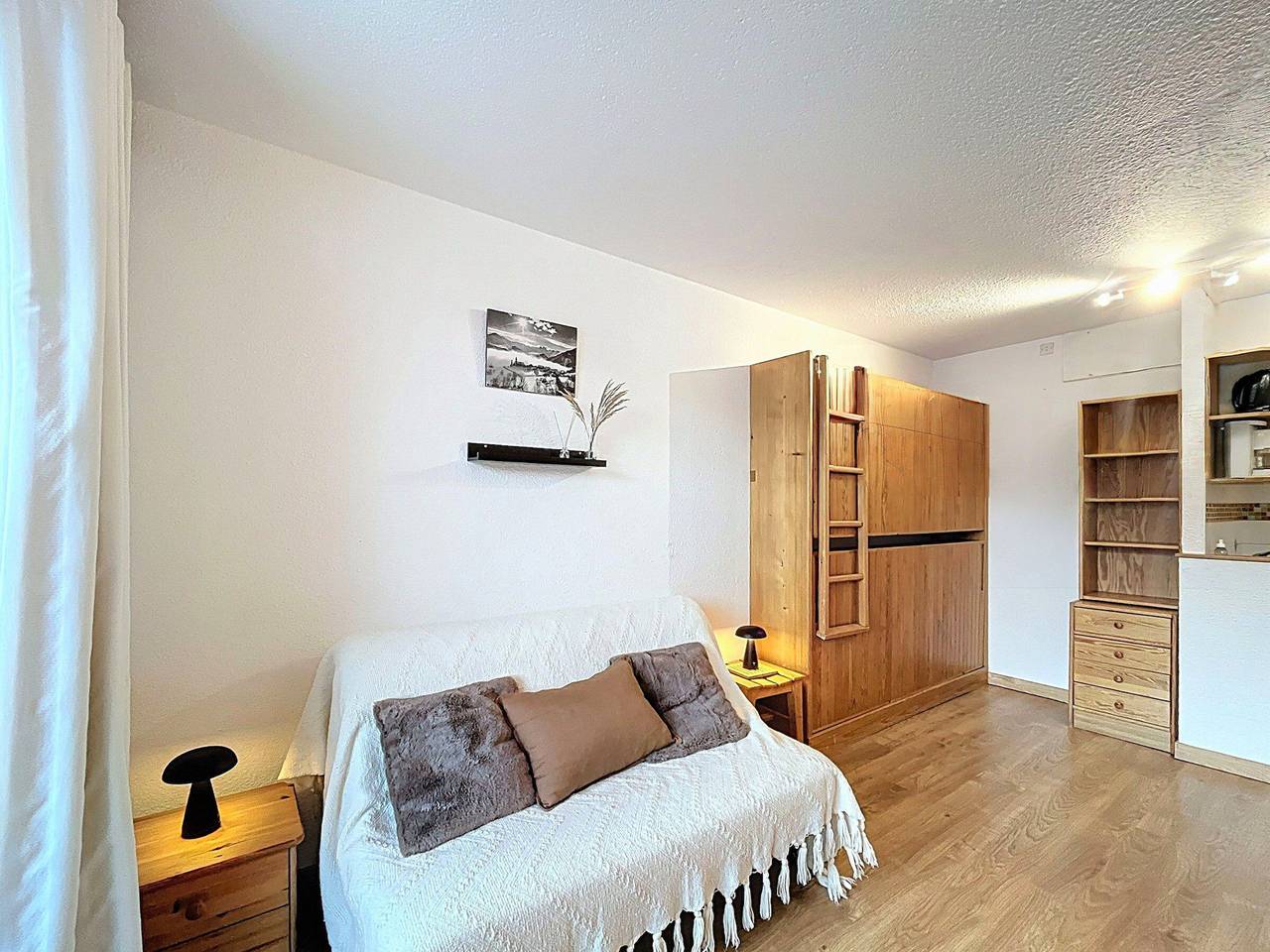 Estudio entero, Estudio a pie de pistas, balcón sur y wifi, 4 pers, Le Corbier in Le Corbier, Villarembert