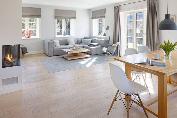 Ferienhaus für 5 Personen, mit Sauna und Garten sowie Ausblick, mit Haustier - 1