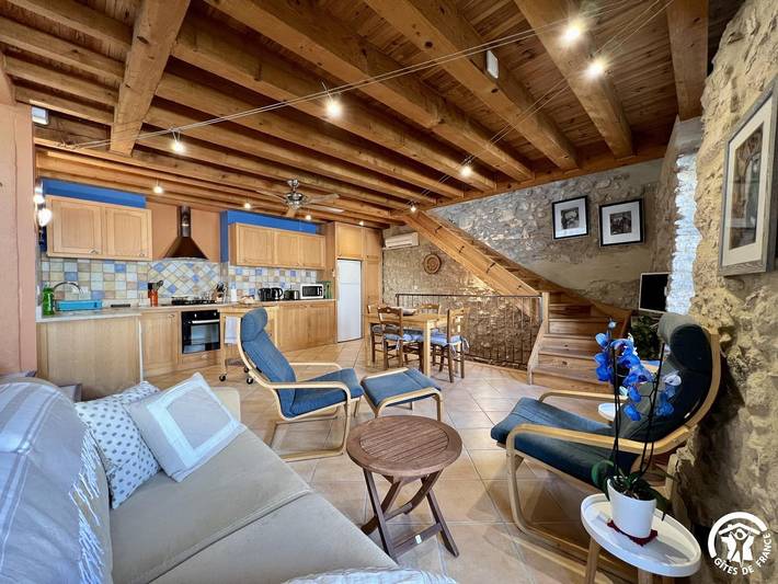 Gîte pour 4 personnes, avec terrasse, animaux acceptés à Caunes-Minervois - 2