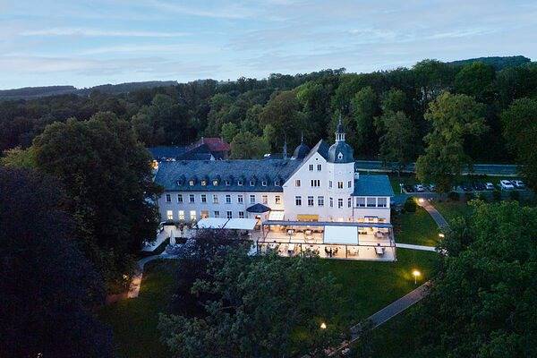Hotel Haus Delecke - Einzelzimmer im Nebengebäude in Möhnesee, Kreis Soest