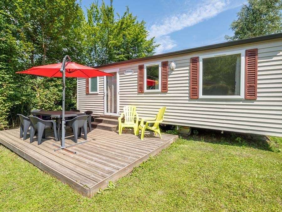 Camping Le Colporteur - Ciela Village - Mobilheim 6 personen - Mobilheim Ciela Confort - 3 Zimmer in Le Bourg-d'Oisans, Nationalpark Écrins