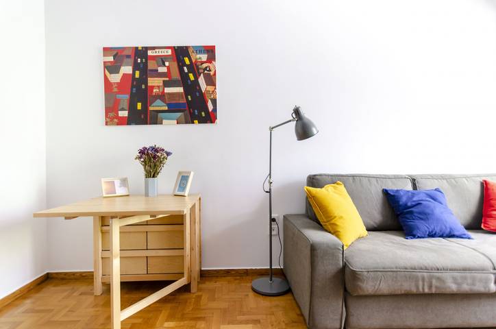 Entire apartment, - Colourful apartment under the in Central Section of Athens, Athens