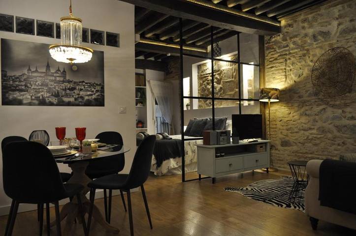 Loft per 3 persone, con Balcone e Terrazza nonché Panorama a Toledo
