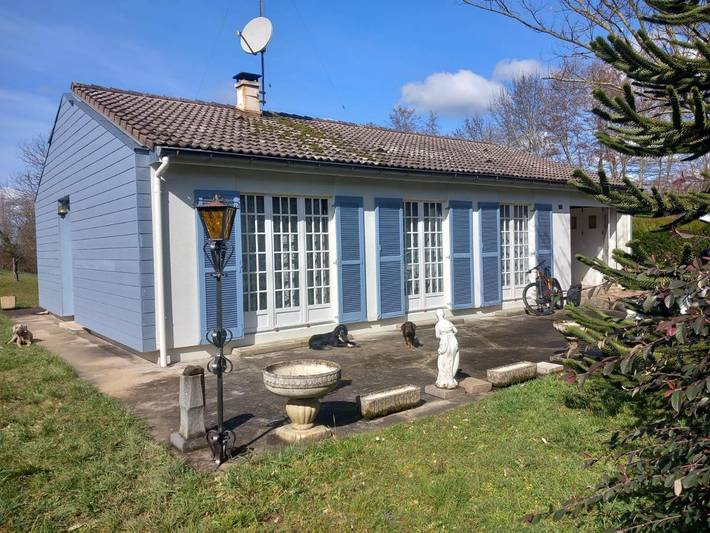 Maison de vacances pour 6 personnes, avec Terrasse ainsi que Jardin et Vue