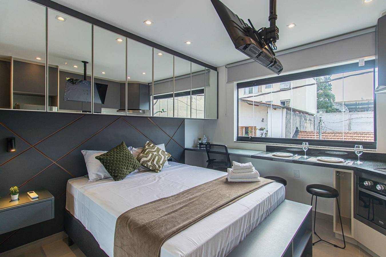 Studio entier, Studio near Ibirapuera Shopping Mall | Sp-Ap12 in Moema, São Paulo