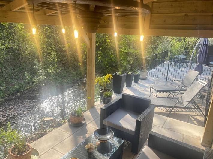 Holiday rental for 4 people, with Terrace and Garden as well as View in Abergavenny