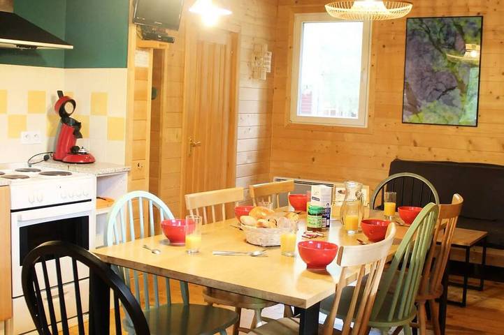 Chalet pour 8 personnes, avec piscine - 1