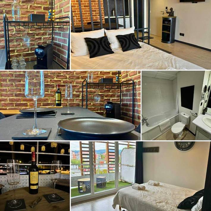 Gîte pour 2 personnes, avec terrasse et vue dans Gare De Lourdes - 2