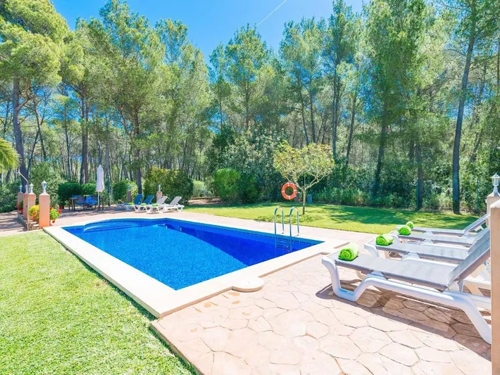 Chalet para 8 personas, con piscina y jardín - 1