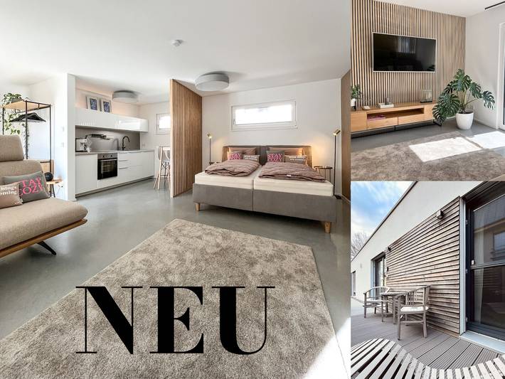 Ferienwohnung für 2 Personen, mit Balkon/Terrasse und Terrasse - 1