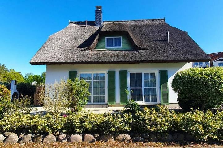 Chalet für 4 Personen, mit Garten und Sauna sowie Terrasse, mit Haustier in Koserow