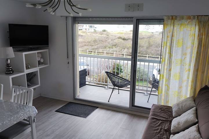 Location de vacances pour 6 personnes, avec balcon dans Hardelot Plage
