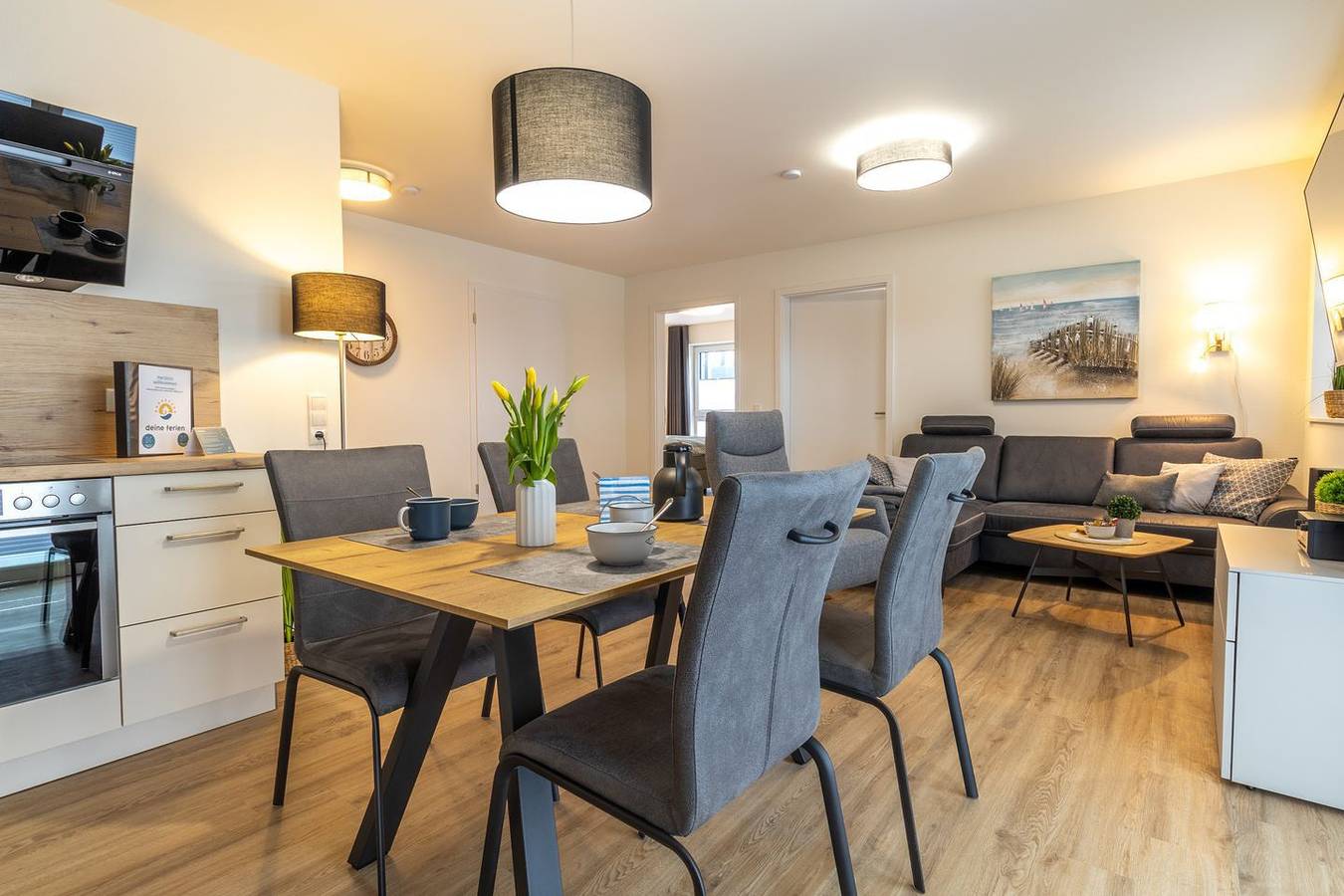 Ganze Wohnung, Ankerplatz – Nordseezeit. Terrasse. Familienfreundlich. in Dorum-Neufeld, Samtgemeinde Land Wursten