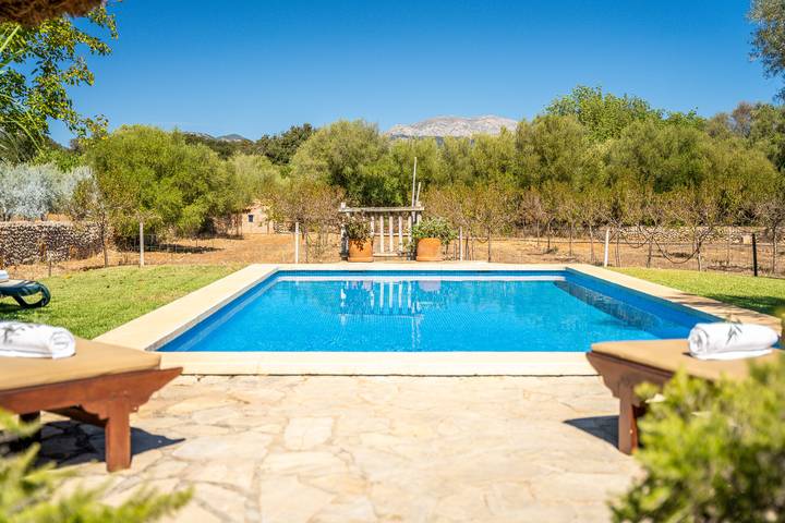 Finca für 6 Personen, mit Terrasse und Garten in Búger - 2