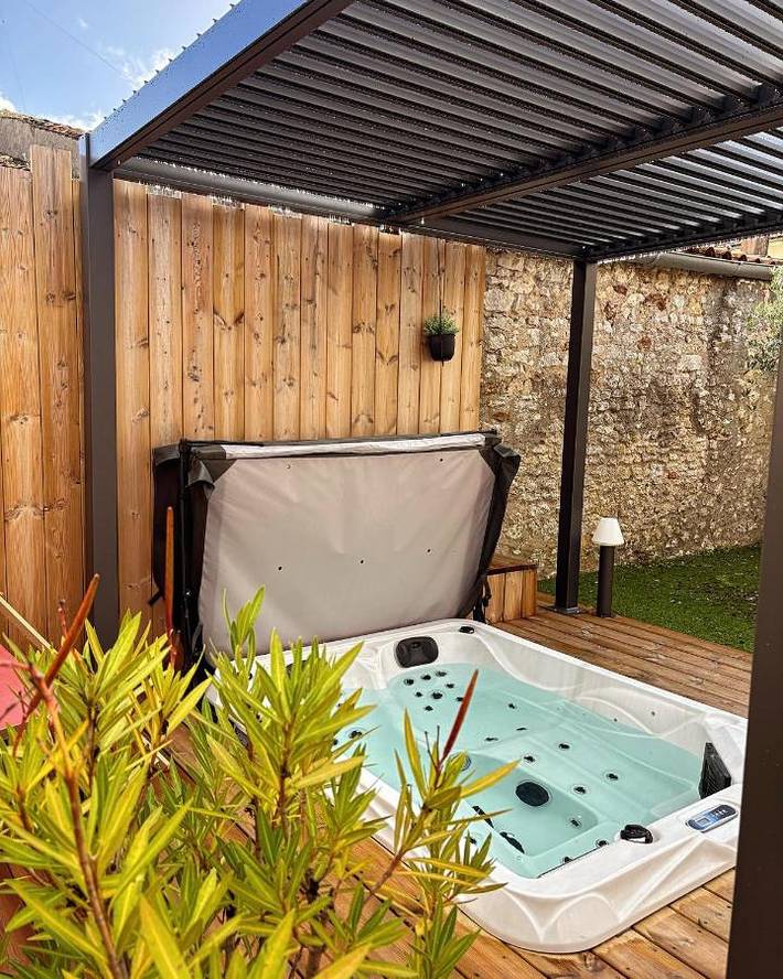 Hôtel pour 2 personnes, avec terrasse et jacuzzi à Chaillevette - 3