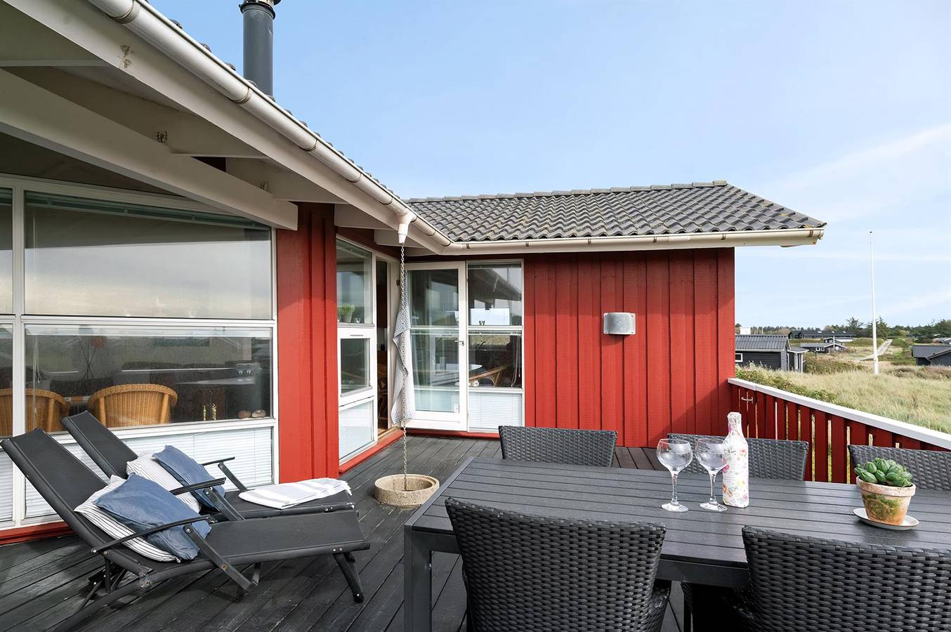 Feriehus for 7 personer med terrasse in Lønstrup, Hjørringregionen