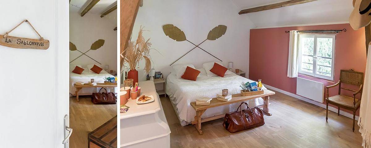 Location de vacances pour 3 personnes, avec jardin ainsi que terrasse et vue à Mosles - 2