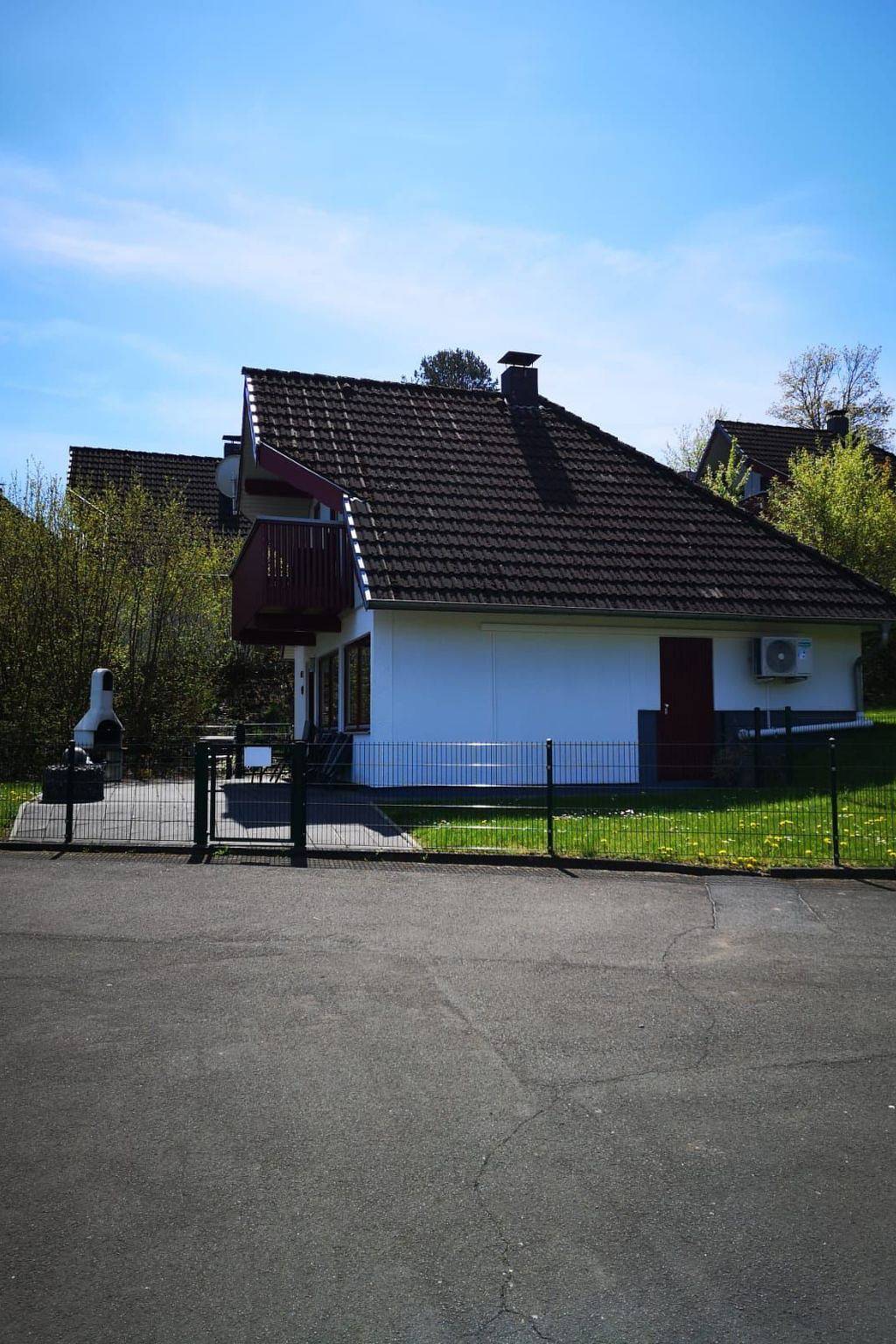 Stausee in Kirchheim Seepark in Reimboldshausen, Kirchheim