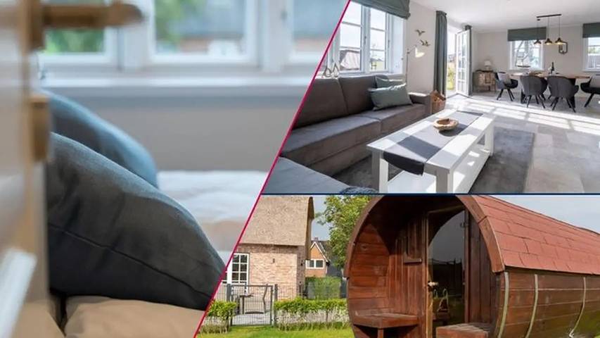 Ferienhaus für 5 Personen, mit Terrasse und Sauna sowie Garten in Oevenum - 2