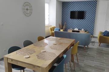 Gîte pour 6 personnes, avec terrasse à Avize