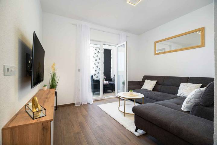 Appartement de vacances pour 5 personnes, avec balcon et jardin, adapté aux familles - 1