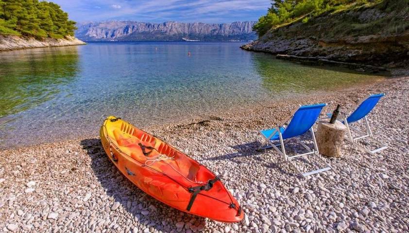 Ferienhaus für 4 Personen, mit Ausblick und Terrasse, mit Haustier