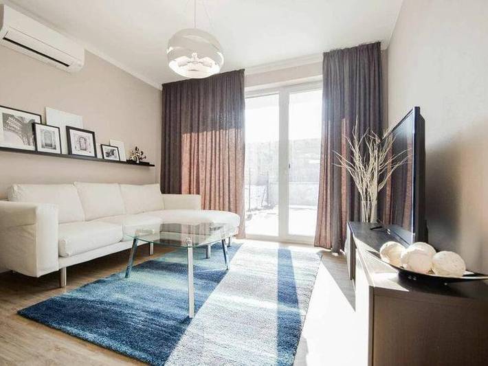 Appartement de vacances pour 4 personnes, avec jardin